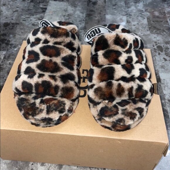 Ugg Australia fluff yeah slipper slides - Picture 4 of 7